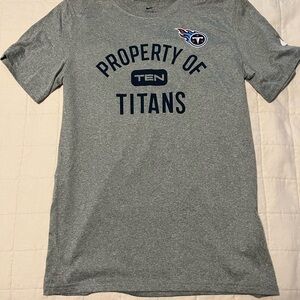 Nike Gray Titans Short Sleeve Men's Tee